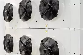 Осевой приточный вентилятор