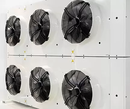 Осевой приточный вентилятор